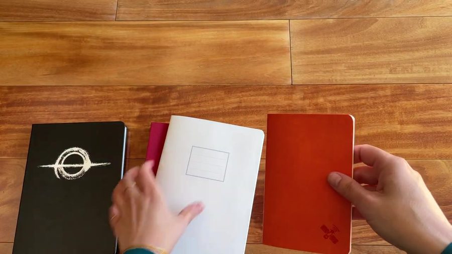 Odyssey pocket notebook and notebook range comparison