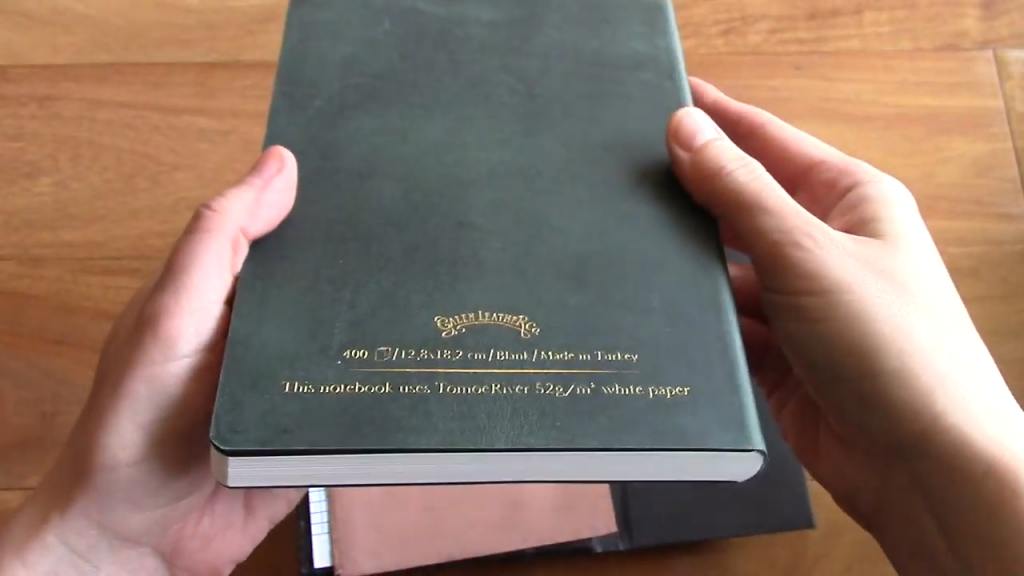 Galen Leather Tomoe River Notebook Review 1 14 screenshot