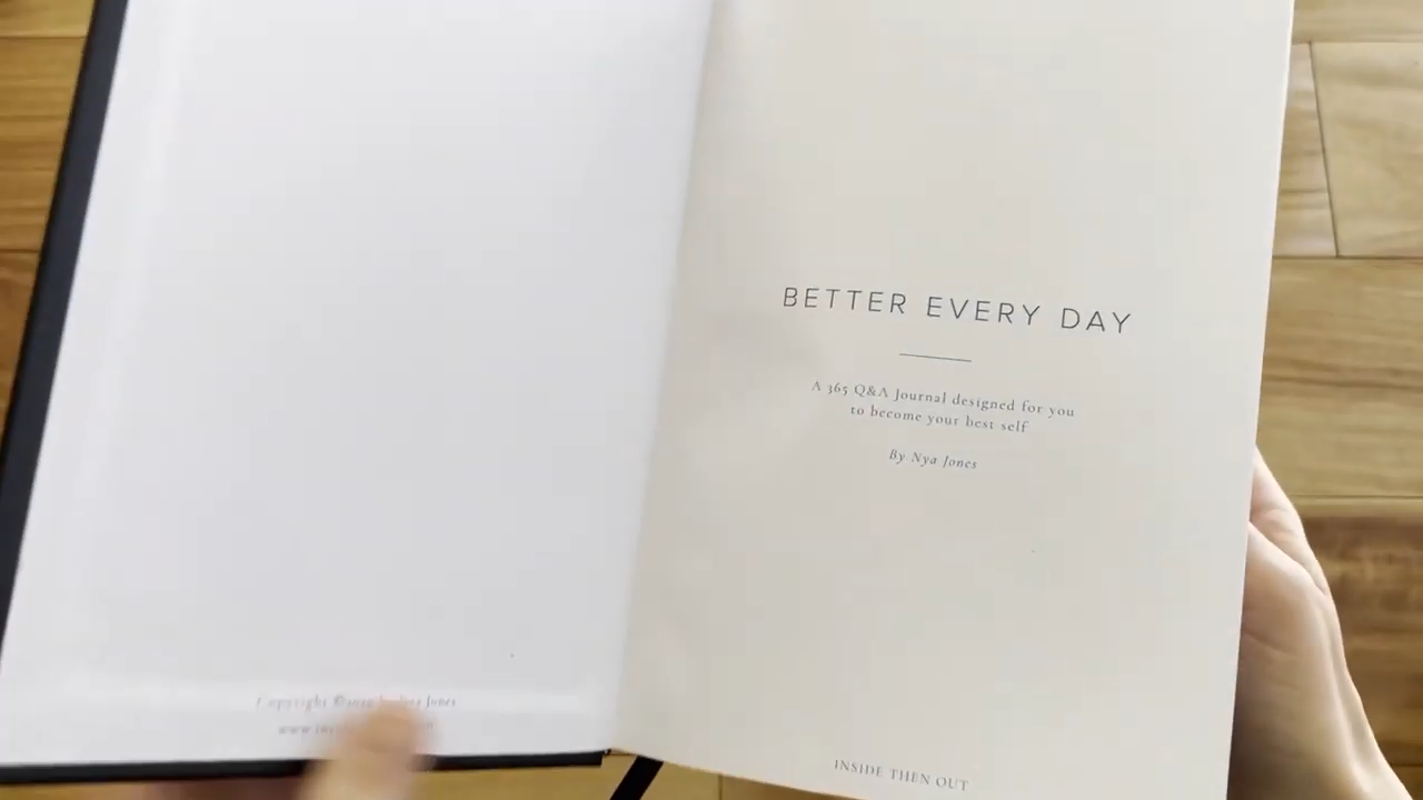 Inside Then Out Better Every Day Journal Review