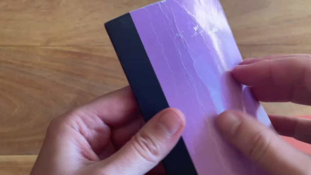 Pen+Gear mini composition notebook cover wear after pocket use