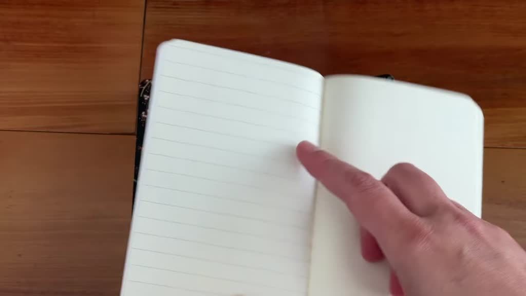 Ashmolean mini notebook lined and blank pages