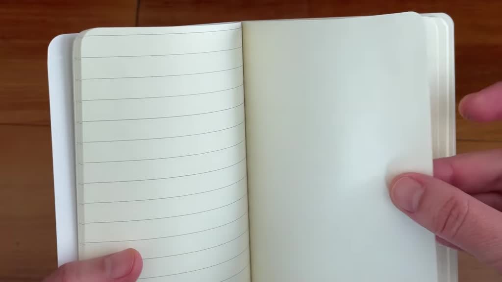 Flame Tree mini notebook paper ruling
