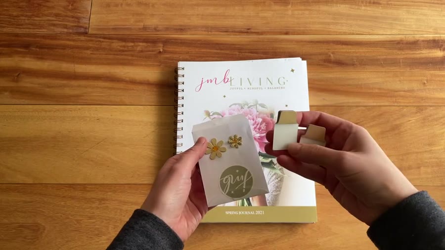 JMB Living Journal accessories and included cards