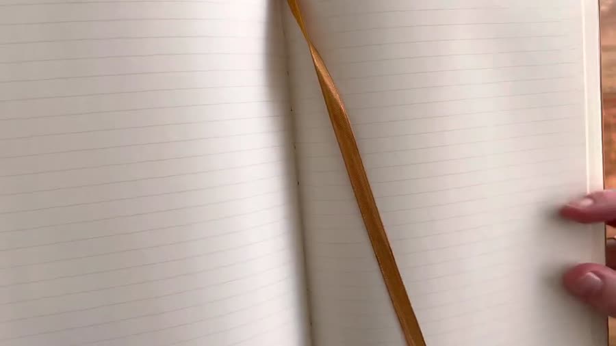 Numbered lined pages for bullet journaling