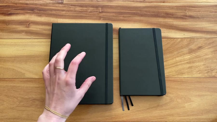 Moleskine Pro Planner vs Project Planner Comparison 2 Moleskine Pro Planner and Pro Project Planner bookmark comparison