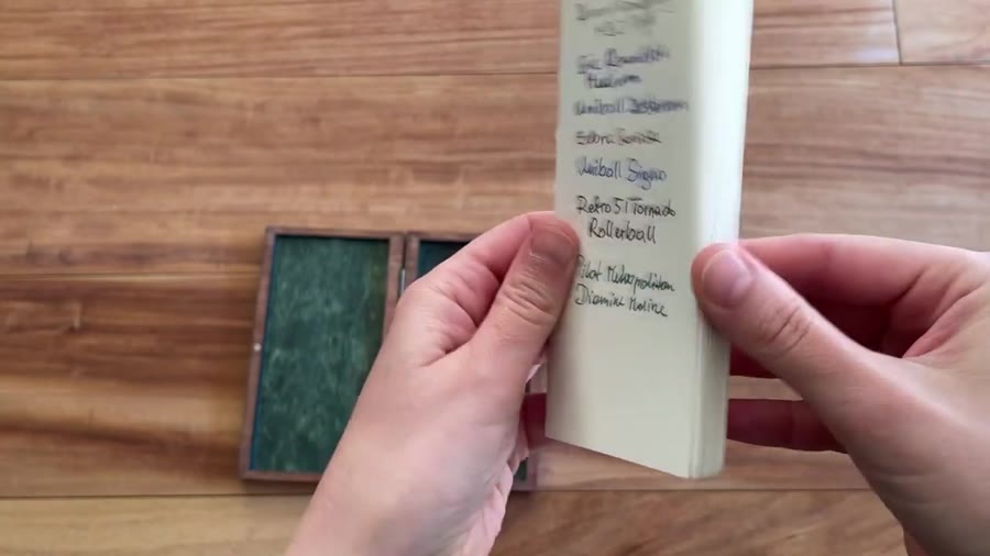 Writing sample inside the My Comfort Book insert