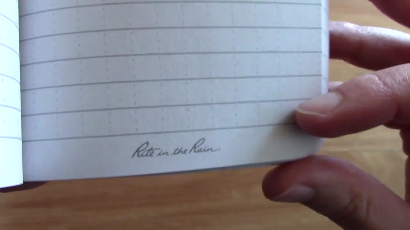 Rite In The Rain Notebook Review 2 Rite in the Rain lined all weather paper