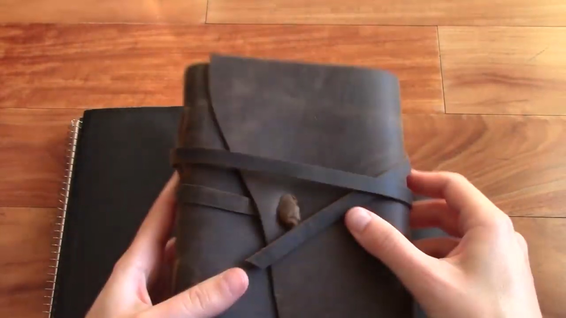Stack of journaling notebooks