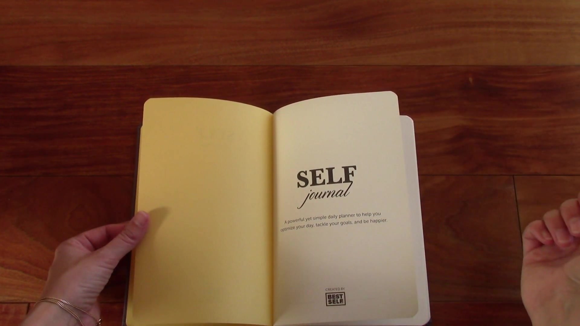 Best Self Journal cover