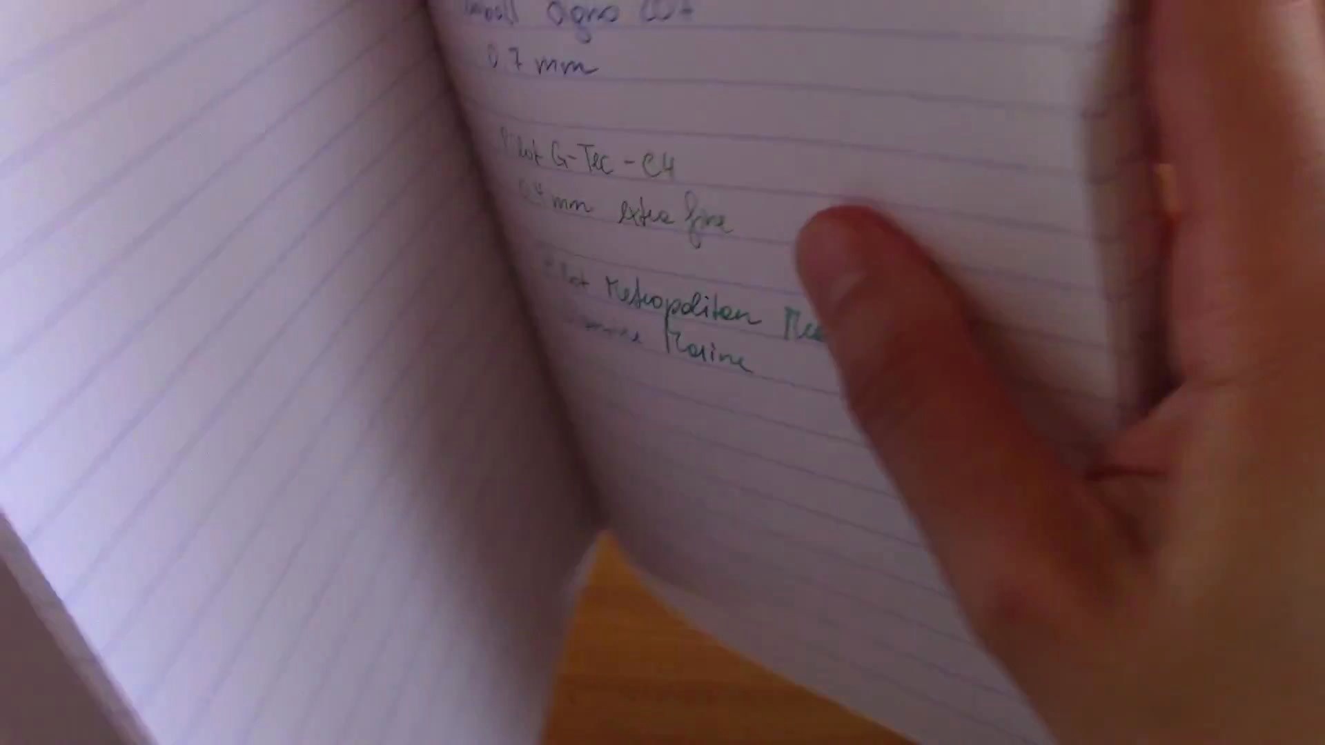 Clairefontaine Basic Notebook Review 4 Clairefontaine Basic notebook pages