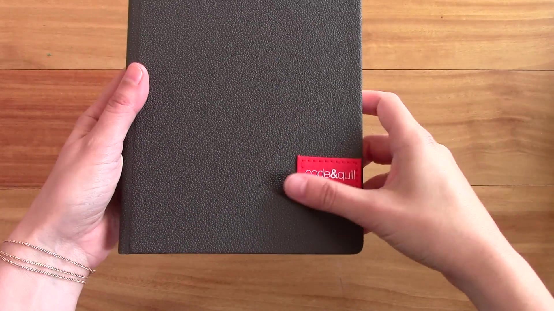 Code & Quill Origin Notebook Review 12 Code & Quill Origin open page layout