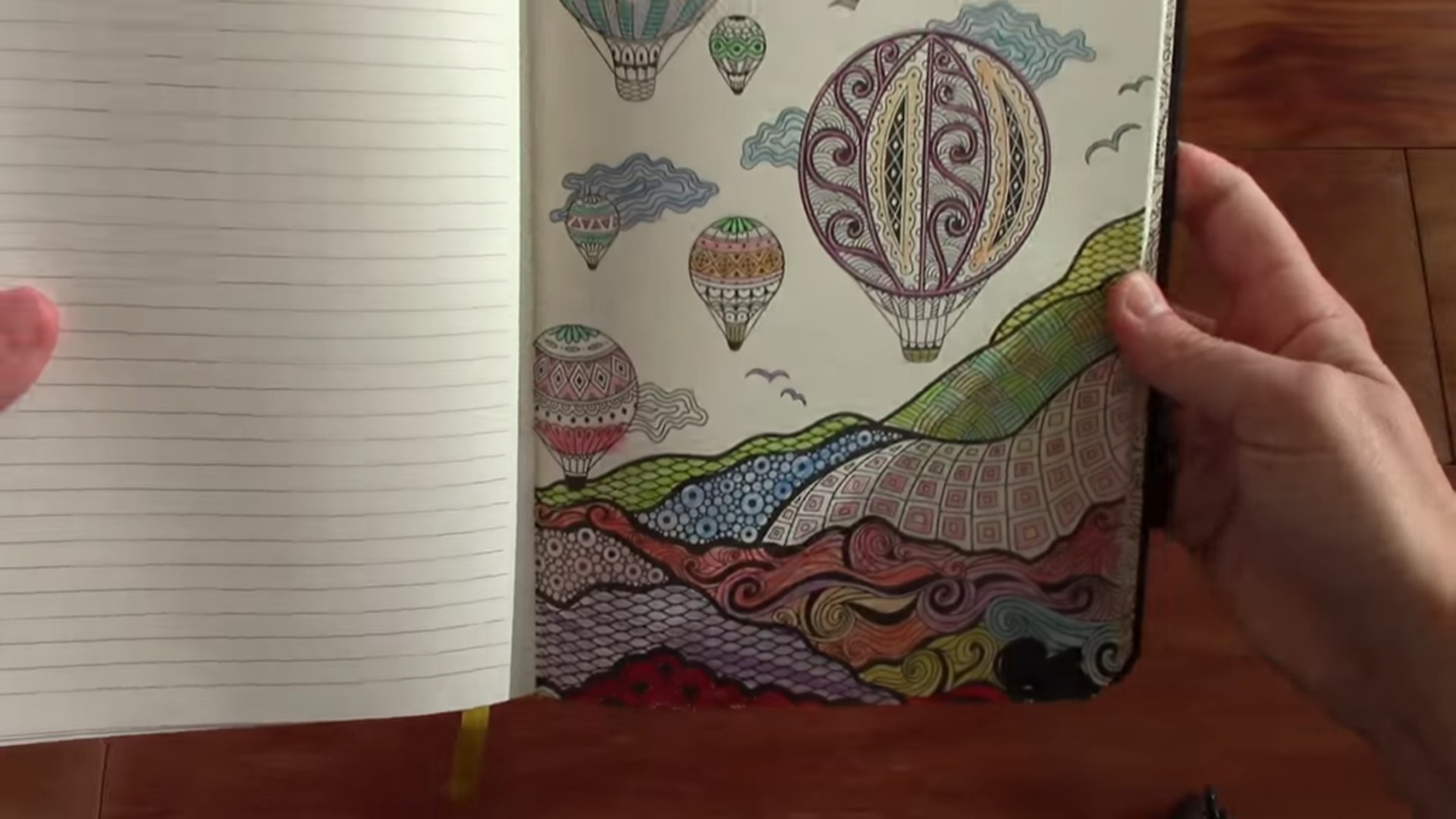 Coloring Notebook detail