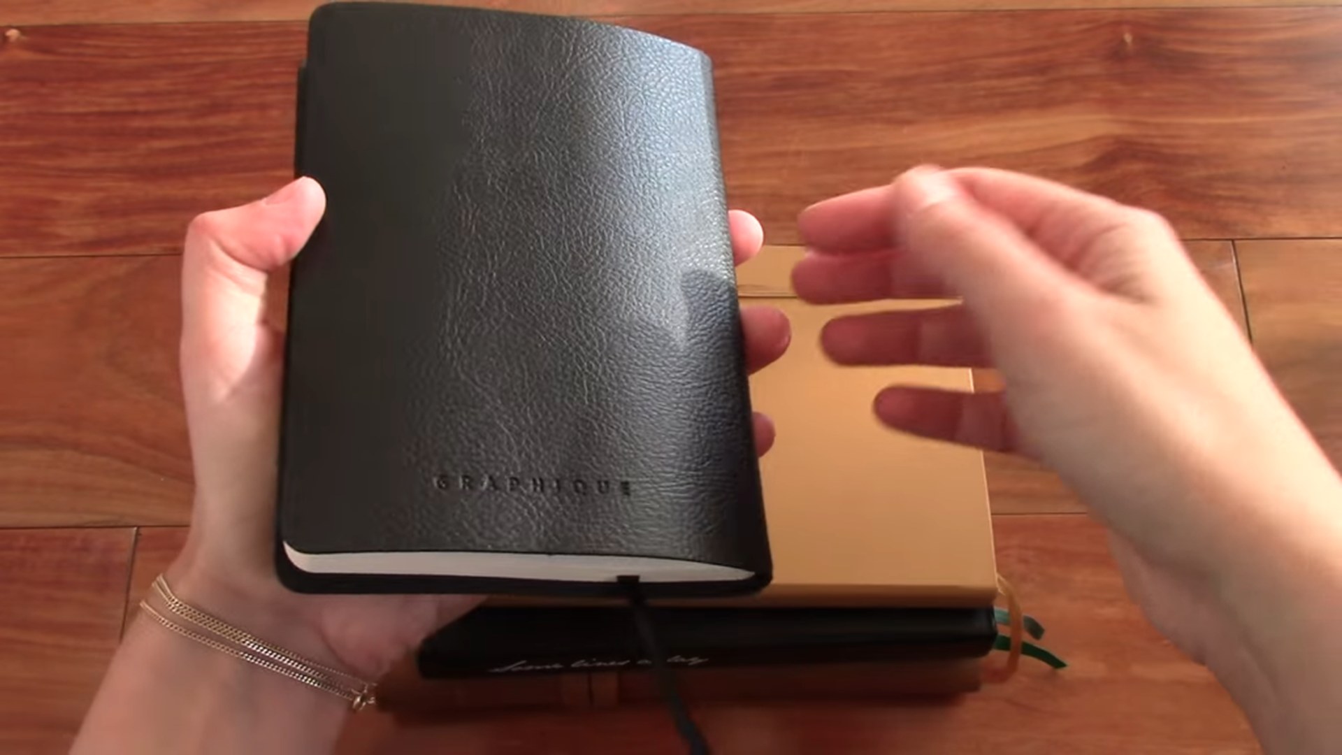 Open notebook currently in use