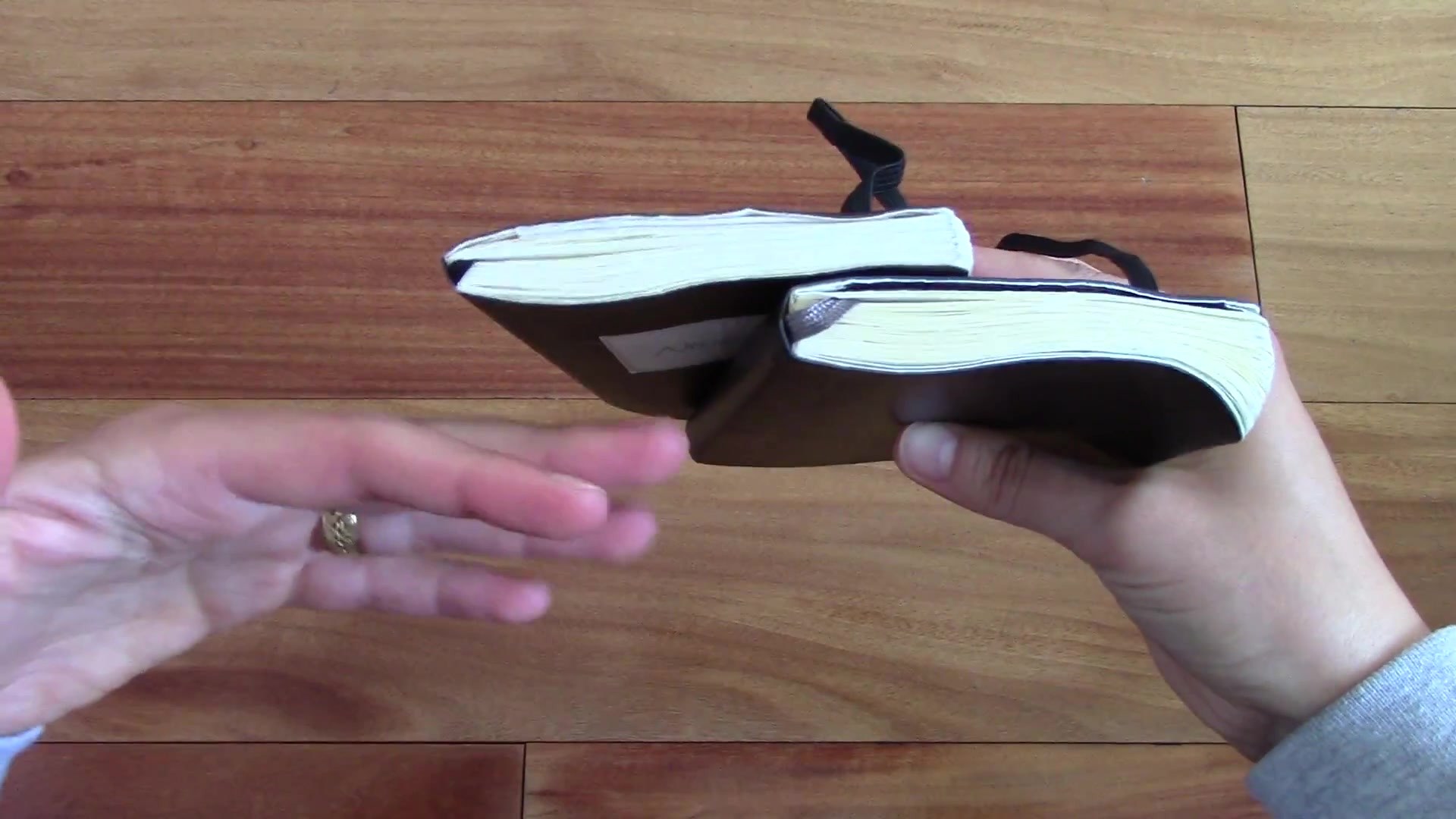 Moleskine vs Leuchtturm 1917 Durability Test RESULTS!! 14 Pocket notebook binding and spine wear