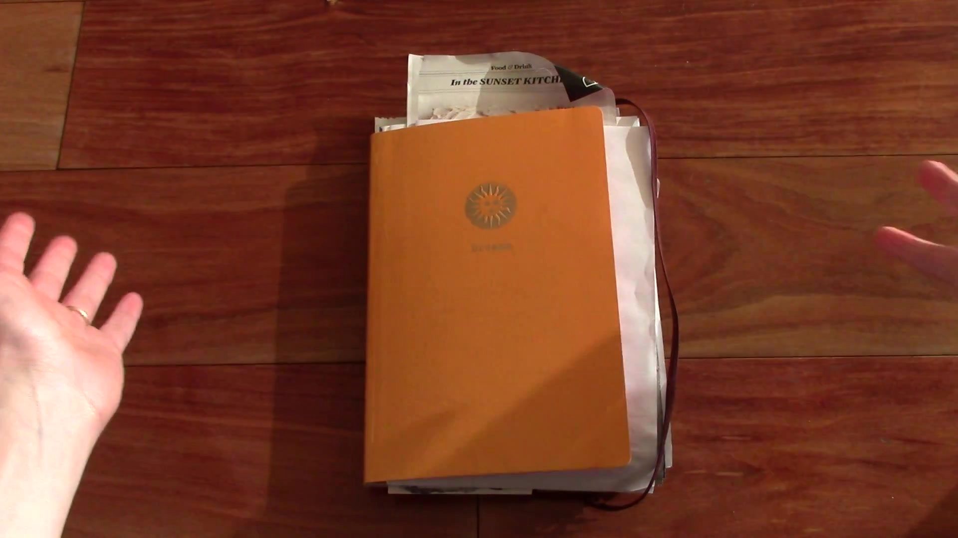 Ex Libris Notebook 14 Ex Libris notebook writing and page sample
