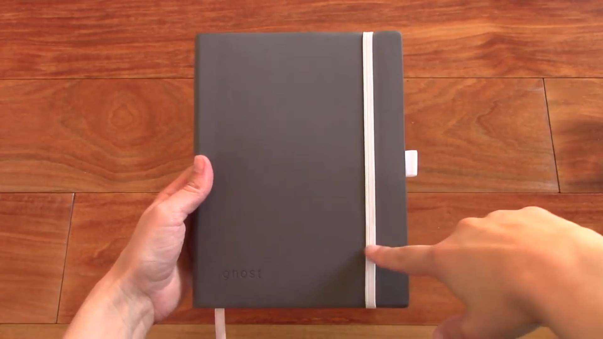 Ghost Paper Notebook Review 2 Ghost Paper Notebook elastic strap