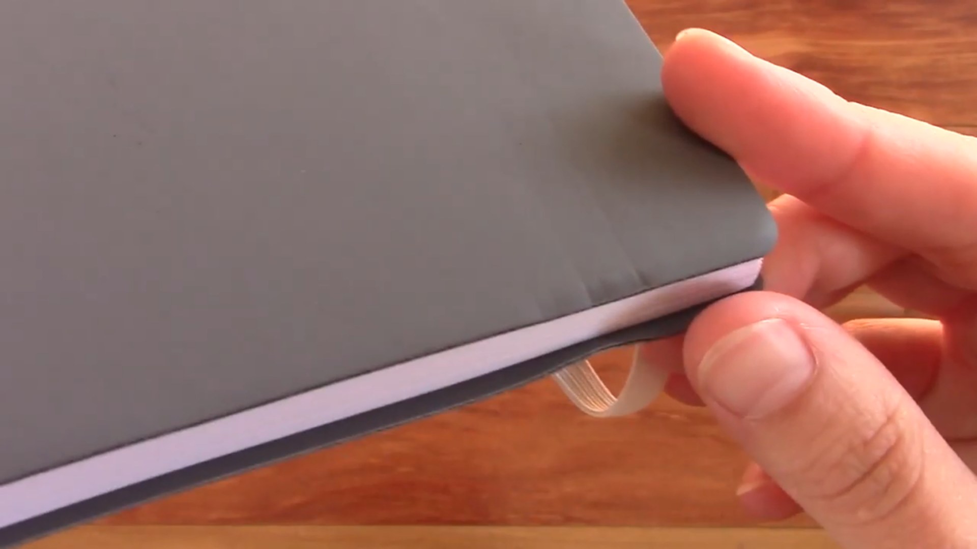 Ghost Paper Notebook Review 4 Ghost Paper Notebook open view
