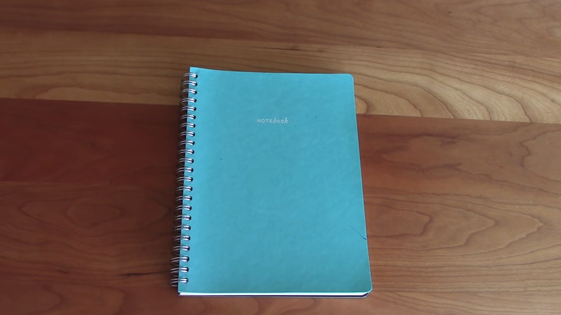 Greenroom Notebook Review 10 Blue Greenroom spiral notebook cover