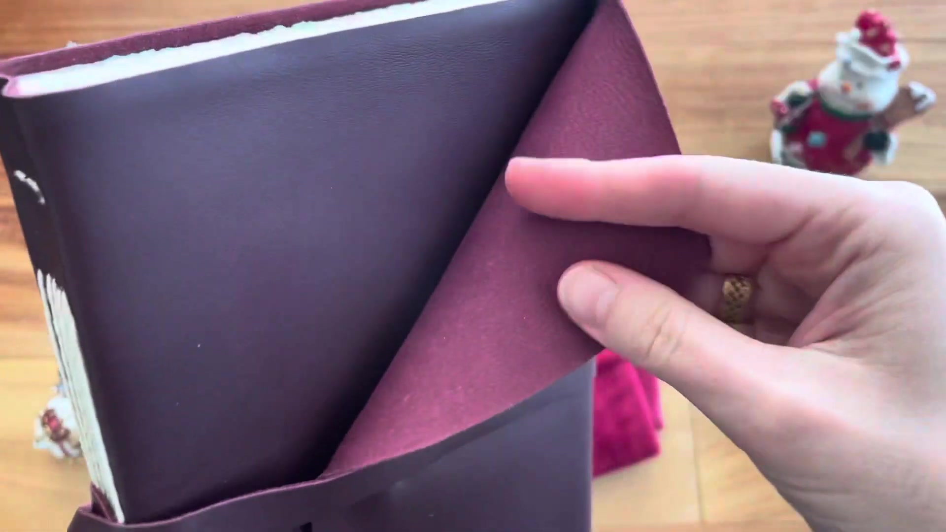 Galen Leather notebook gift packaging and presentation