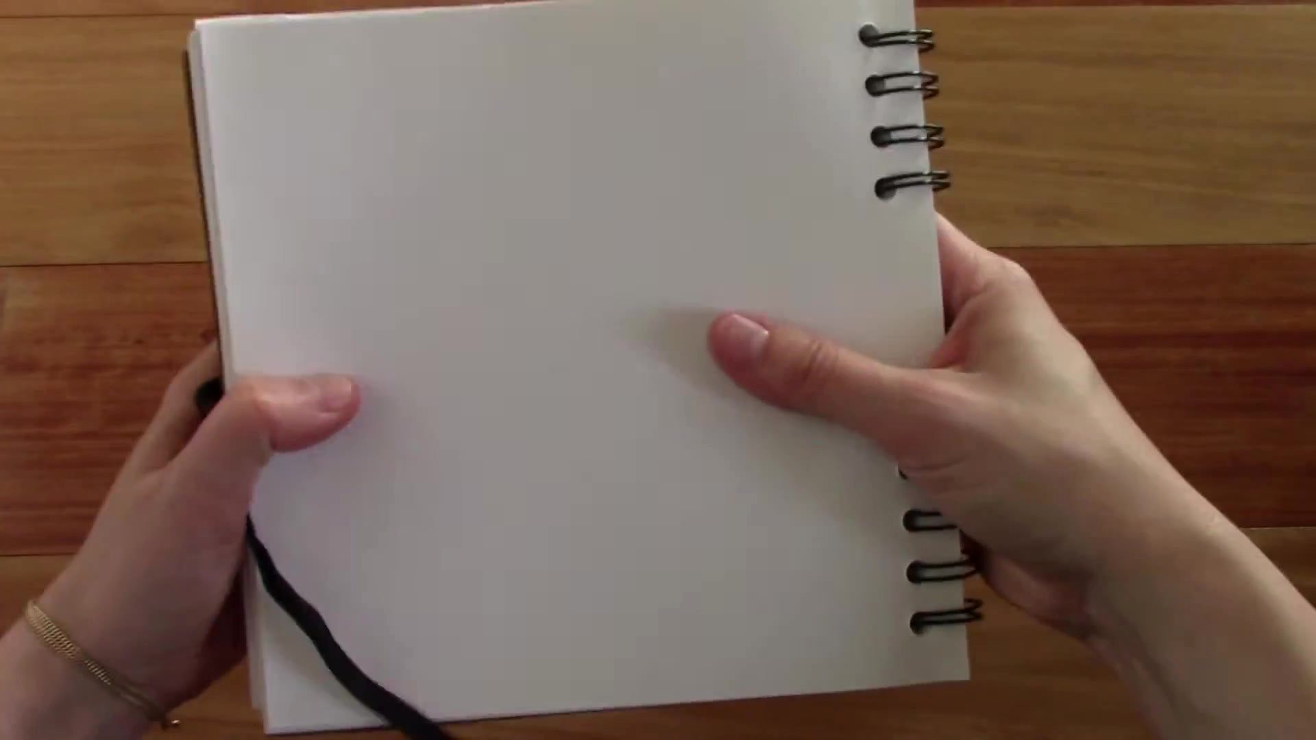 Leather Notebook 15 Final view of leather spiral notebook