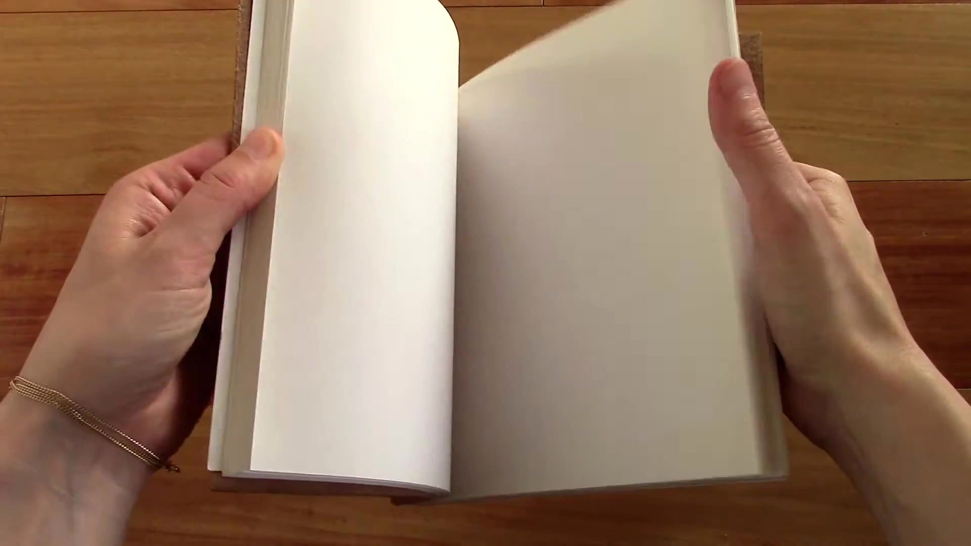 Leather Notebook 13 White paper inside leather spiral notebook
