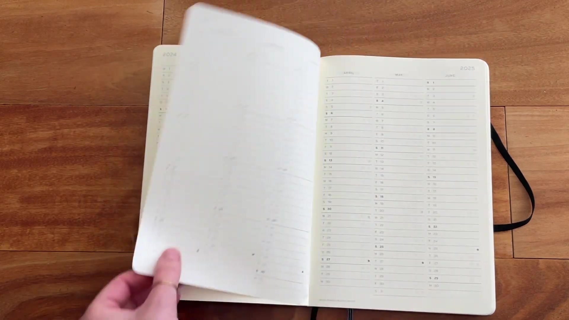 Leuchtturm1917 Weekly Planner Horizontal Review 6 Leuchtturm1917 Weekly Planner Horizontal weekly layout pages