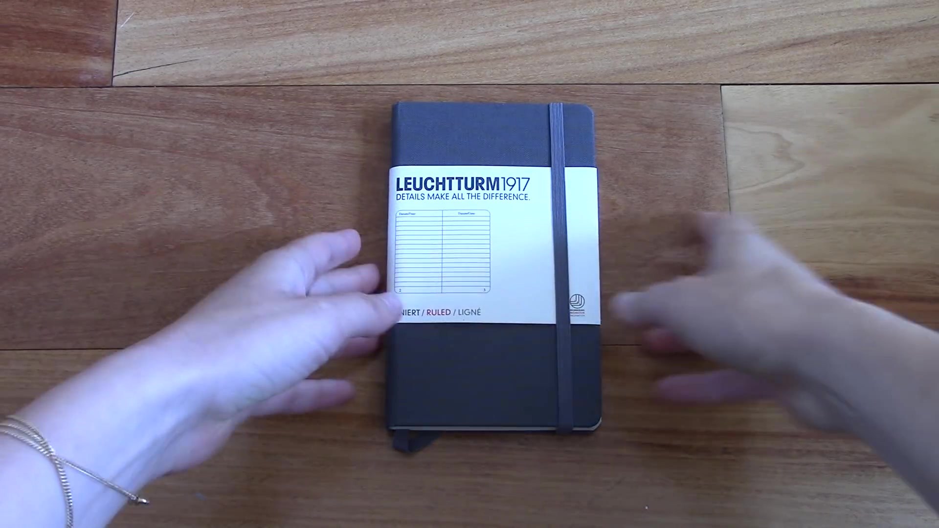 Leuchtturm1917 linen notebook final view