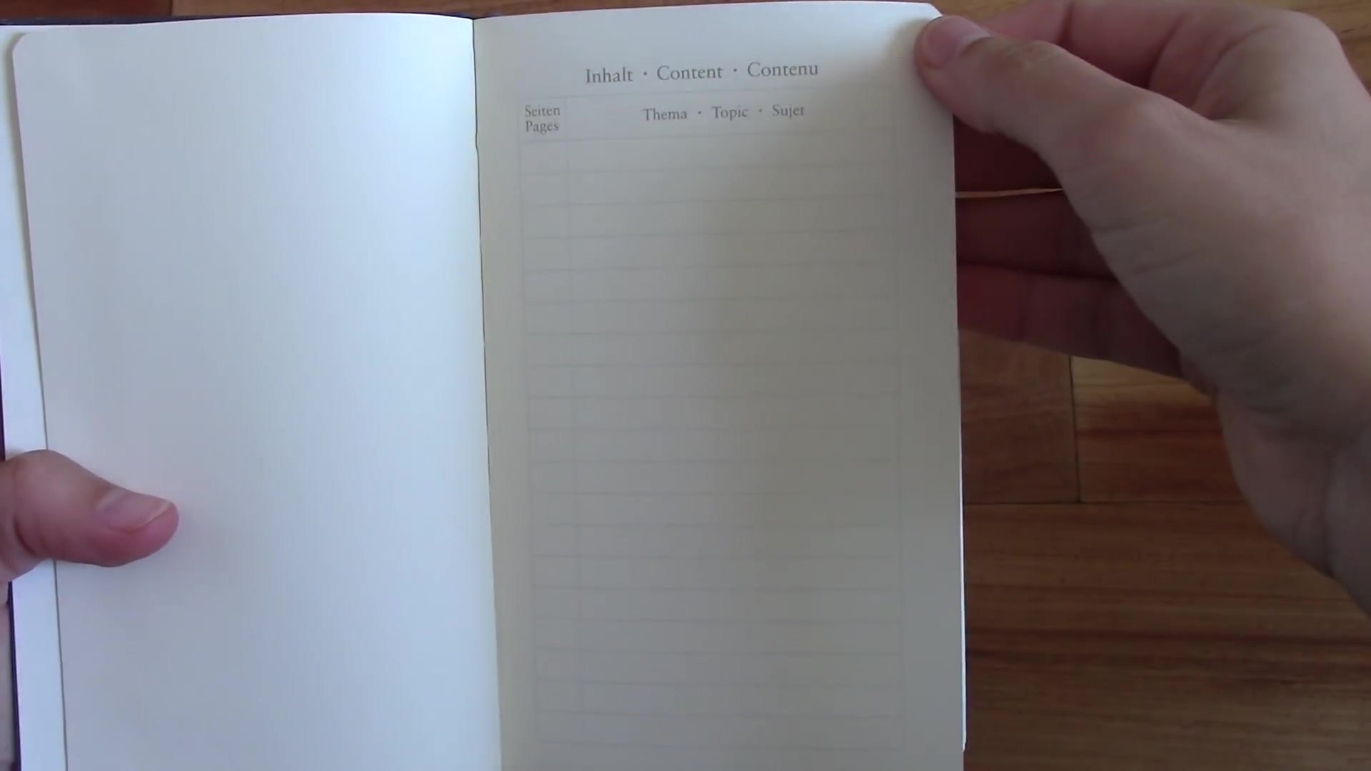 Leuchtturm1917 back pocket and details