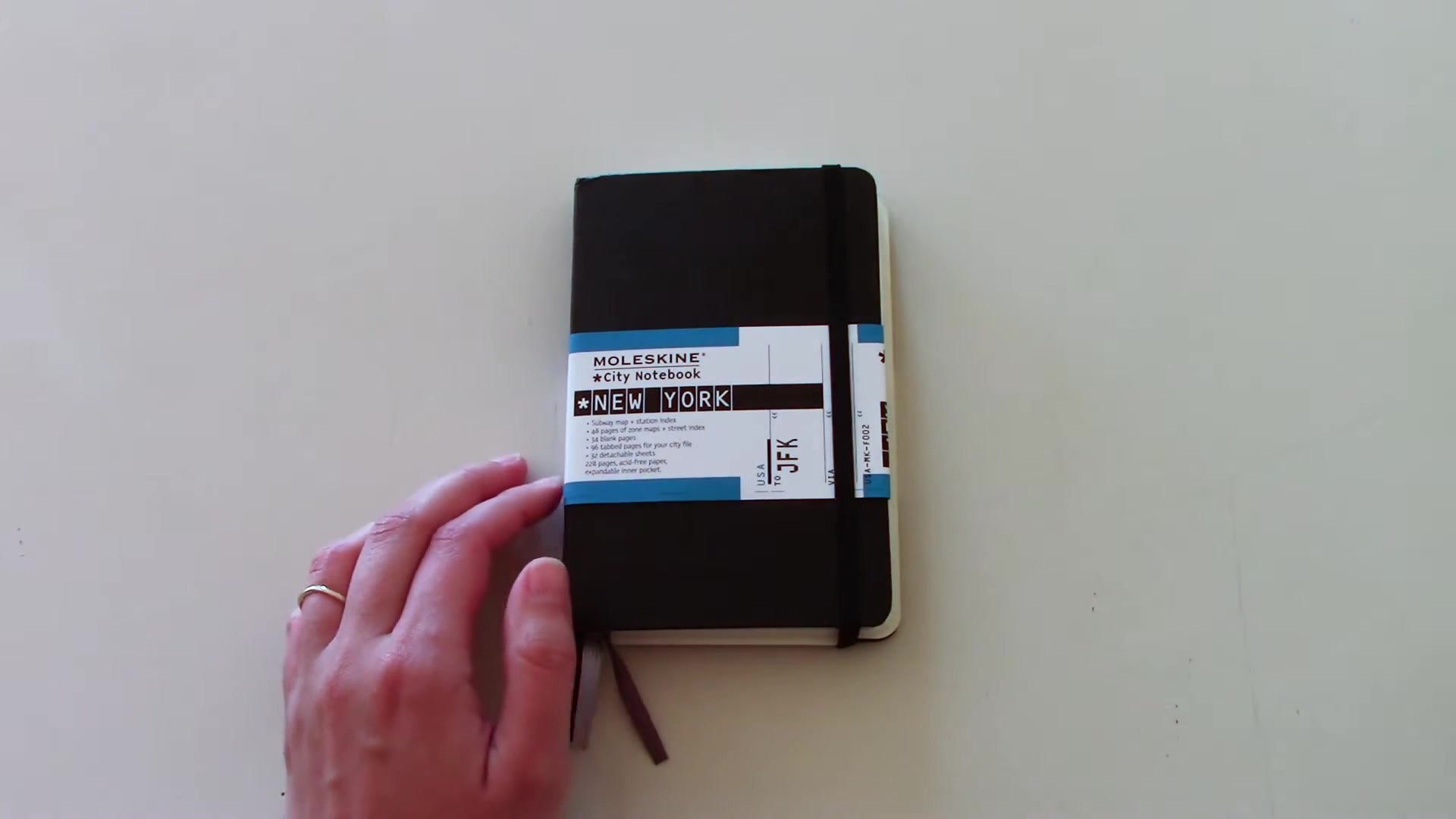 Moleskine City Notebook Review (New York & Paris) 10 Moleskine City Notebook cover