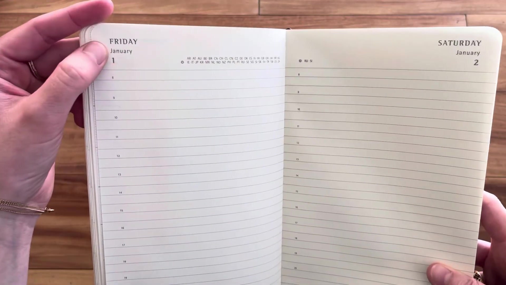 Moleskine Daily Planner Soft Cover Review 3 Moleskine daily planner day-per-page layout