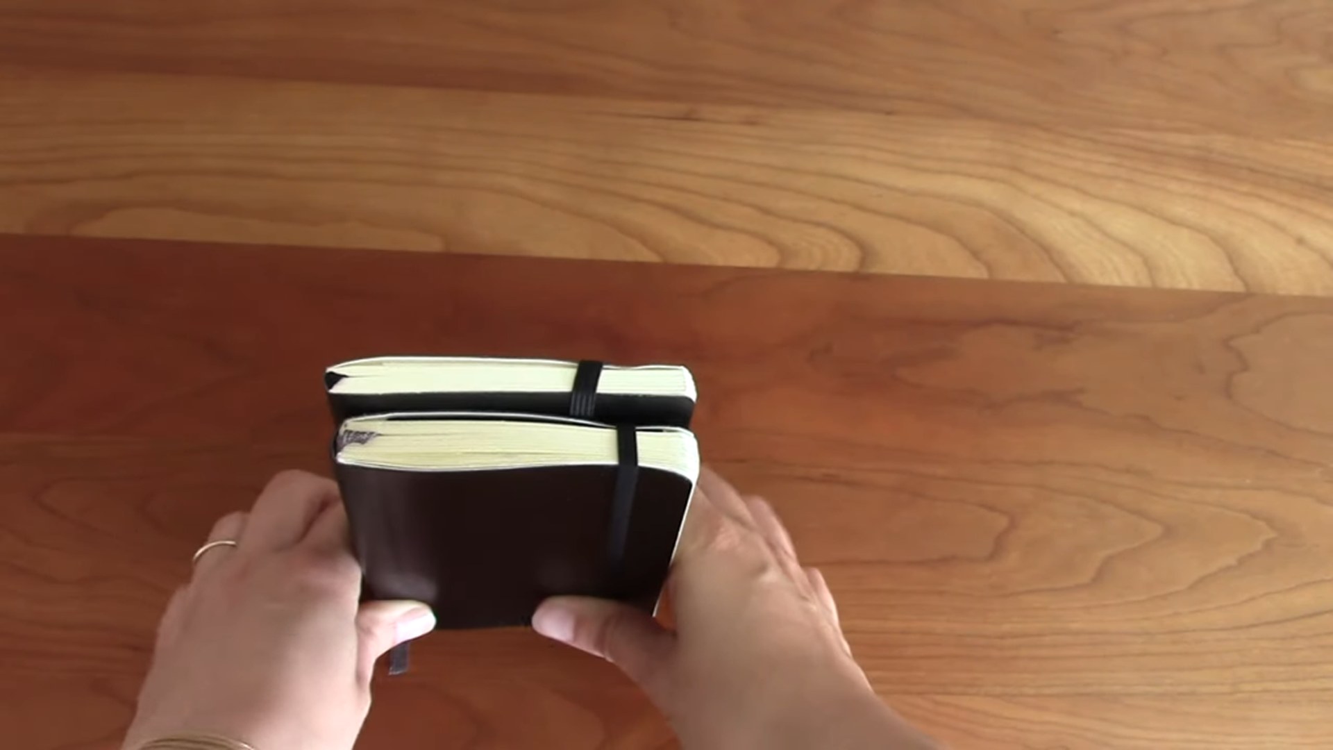 Moleskine vs Leuchtturm 1917 Durability Test 12 Black notebook covers in the durability comparison