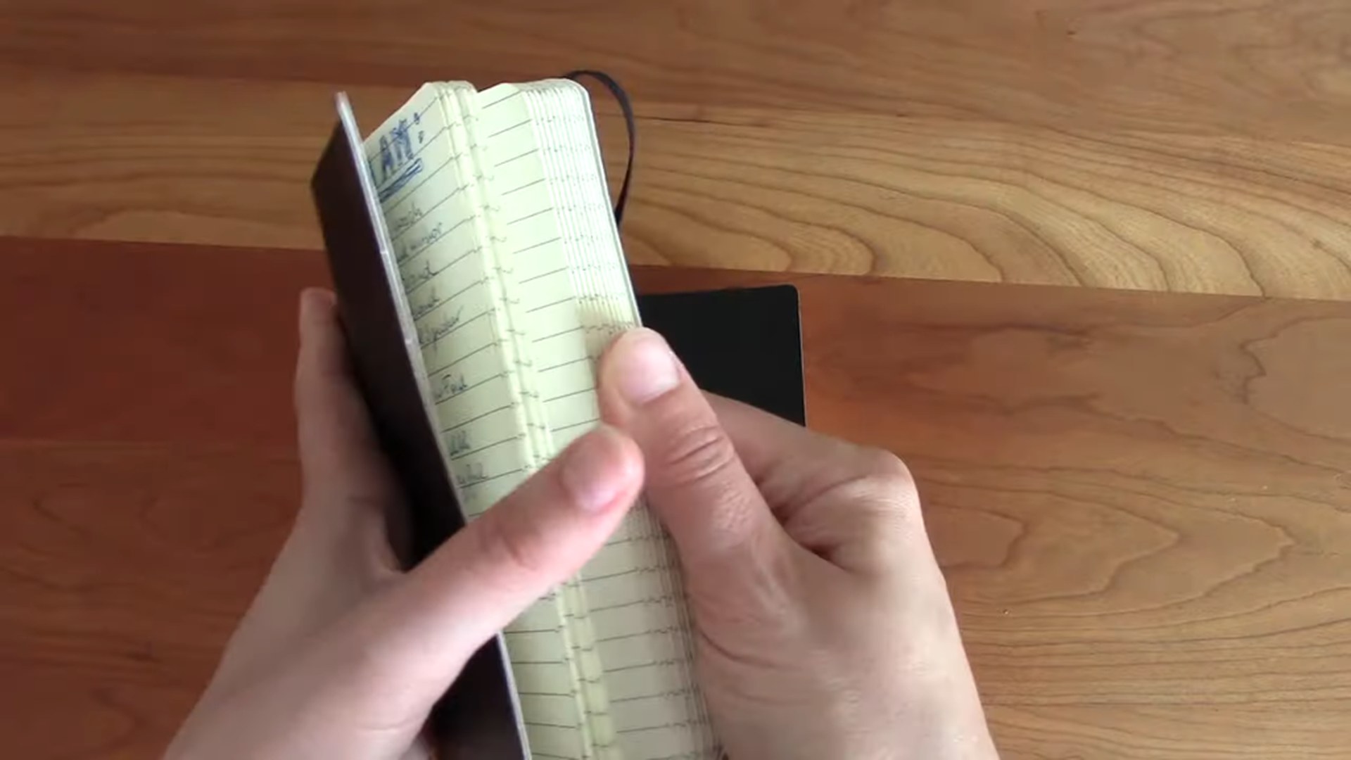 Moleskine vs Leuchtturm 1917 Durability Test 15 Open Moleskine and Leuchtturm notebook pages