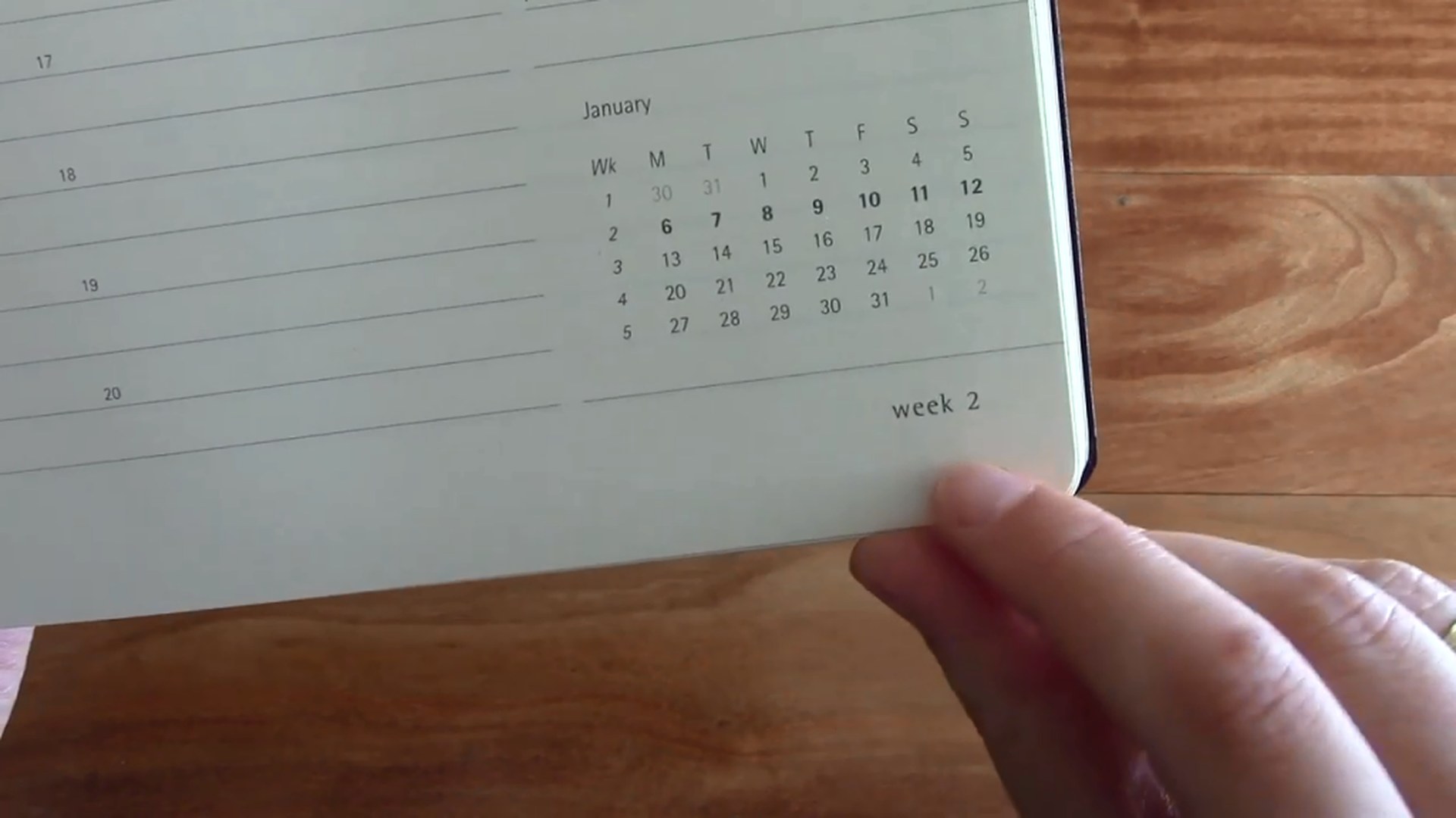 Moleskine Pro Planner XL Review 6 Moleskine Pro Planner XL notes and project pages