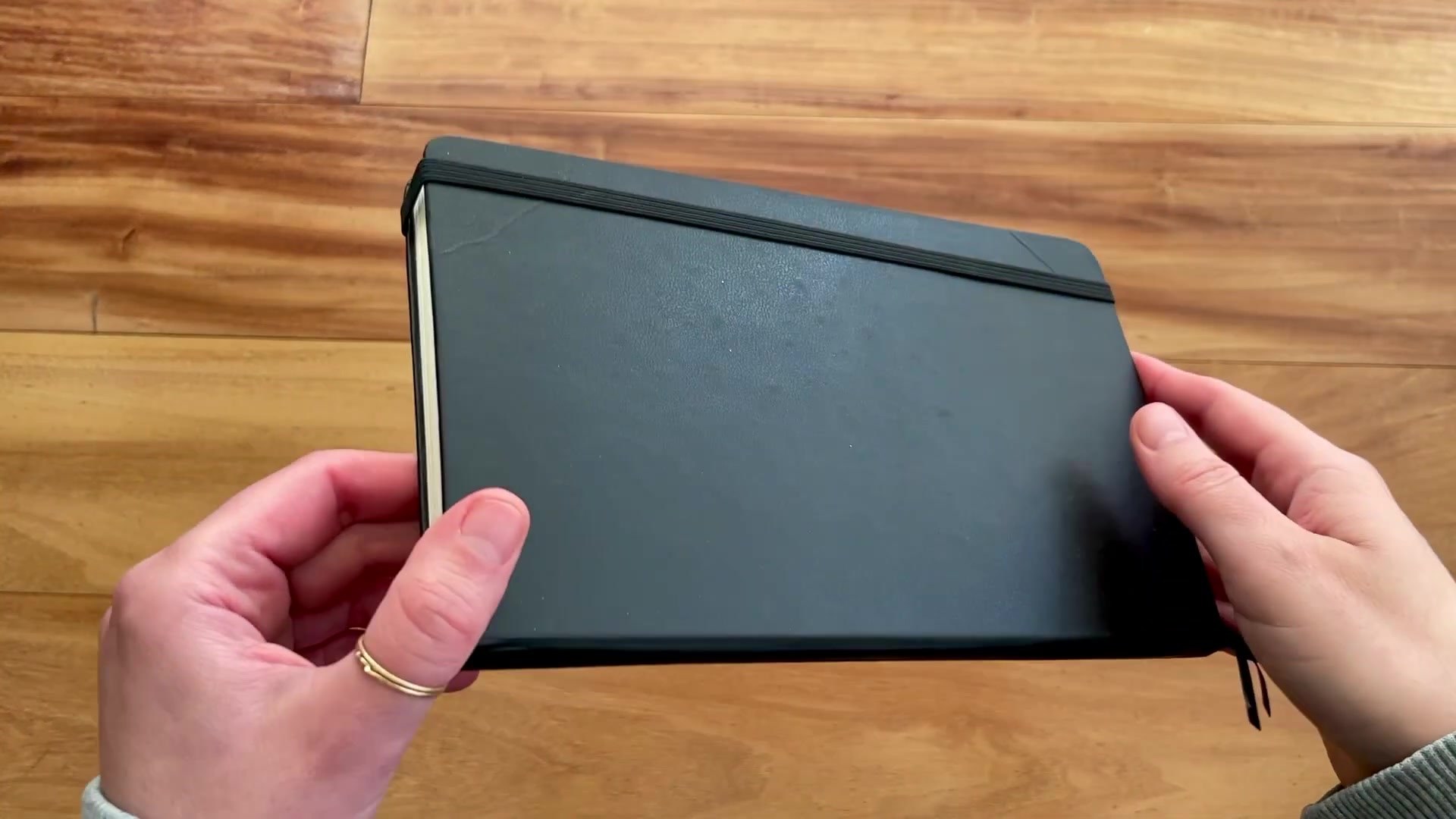 Moleskine Pro Project Planner hard cover close-up