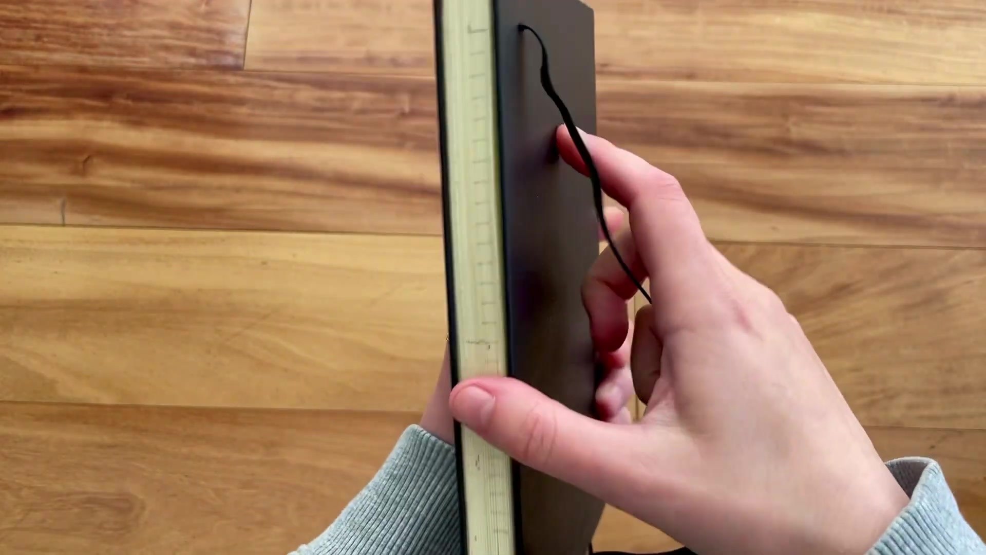 Moleskine Pro Project Planner page block and ribbon bookmarks