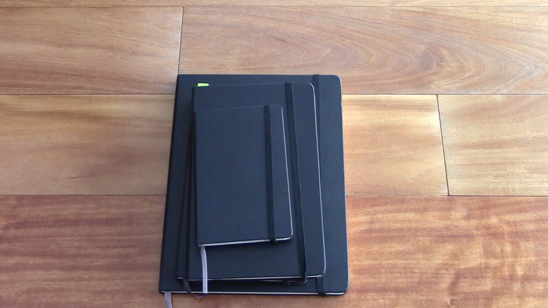 Moleskine Classic notebook discussed in the 2020 quality video