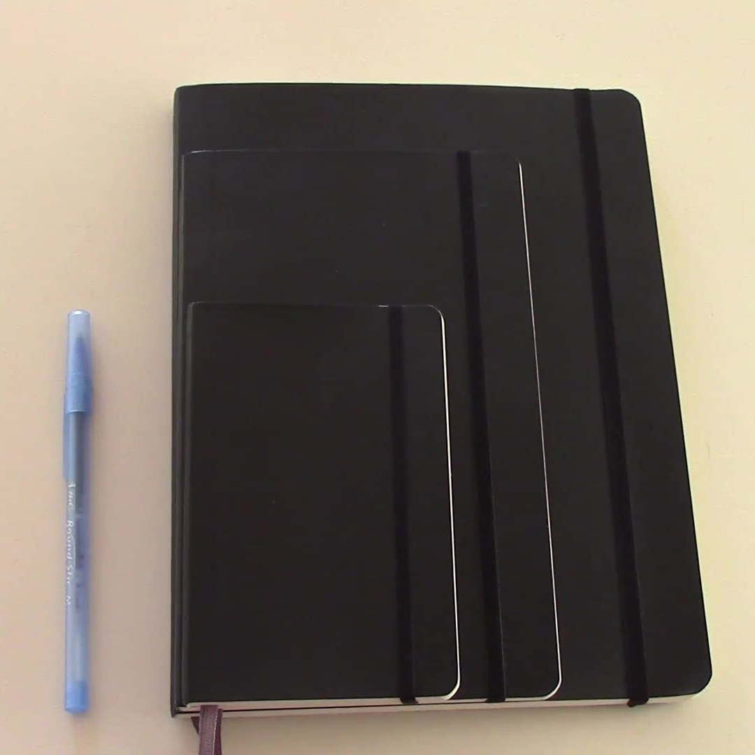Moleskine Notebook Size Comparison 9 Moleskine Classic Notebook