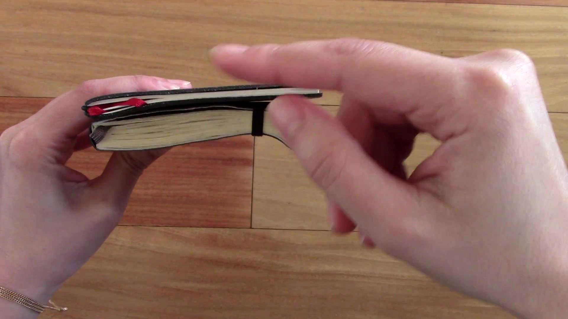 Detailed handling of Moleskine and X17 Notes notebooks