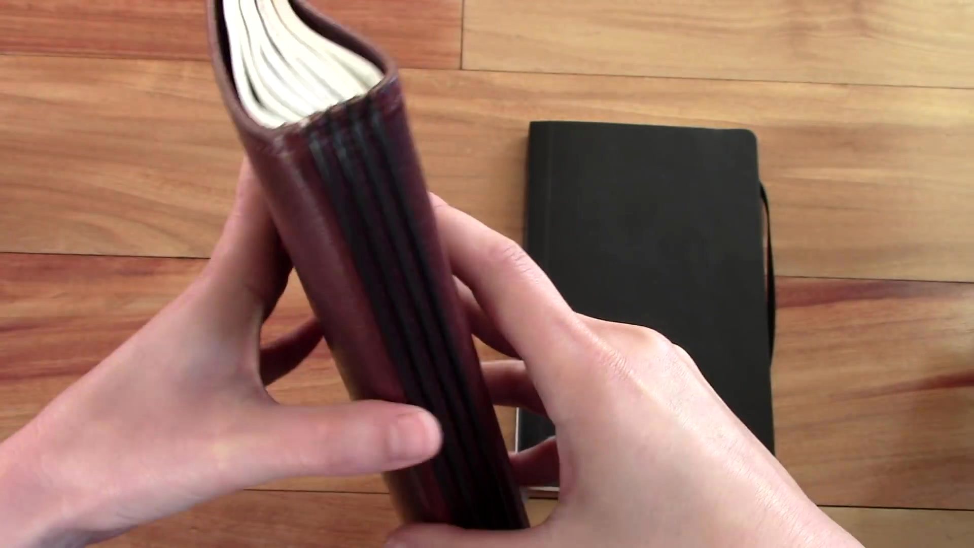Moleskine vs X17 Notebook Comparison 11 Moleskine and X17 notebooks shown side by side
