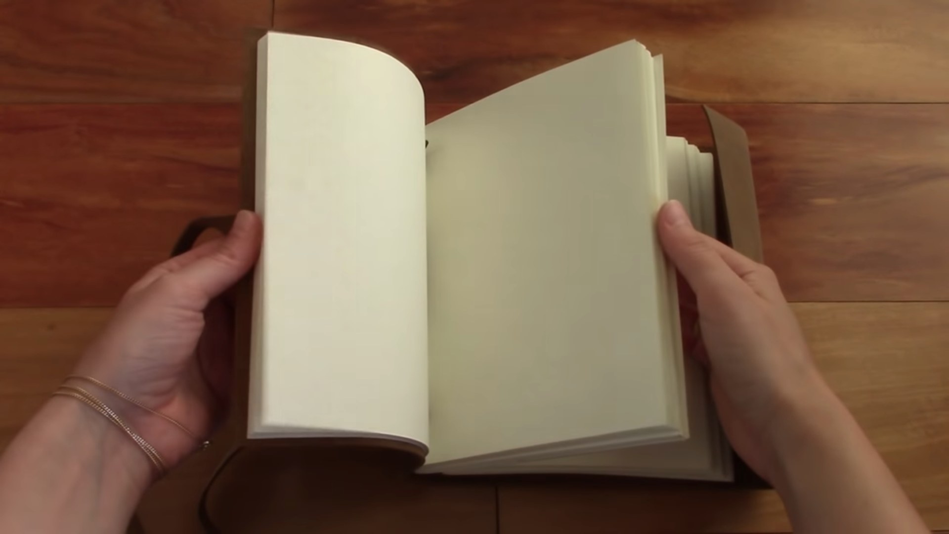 Moonster Heart Leather Journal final view