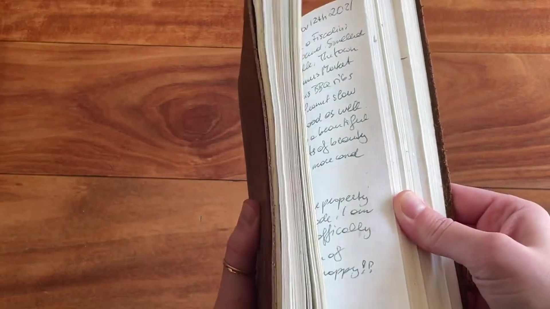 Moonster Notebook Durability Review 5 Filled Moonster notebook pages after long-term use