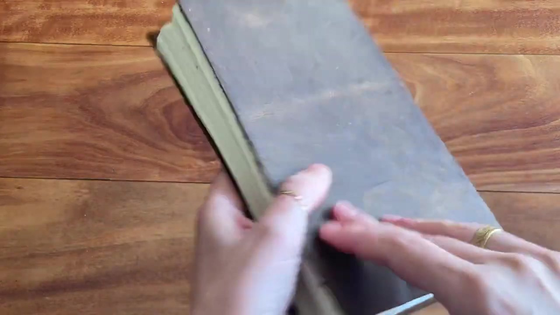Moonster Notebook Durability Review 2 Moonster leather notebook after six months of use
