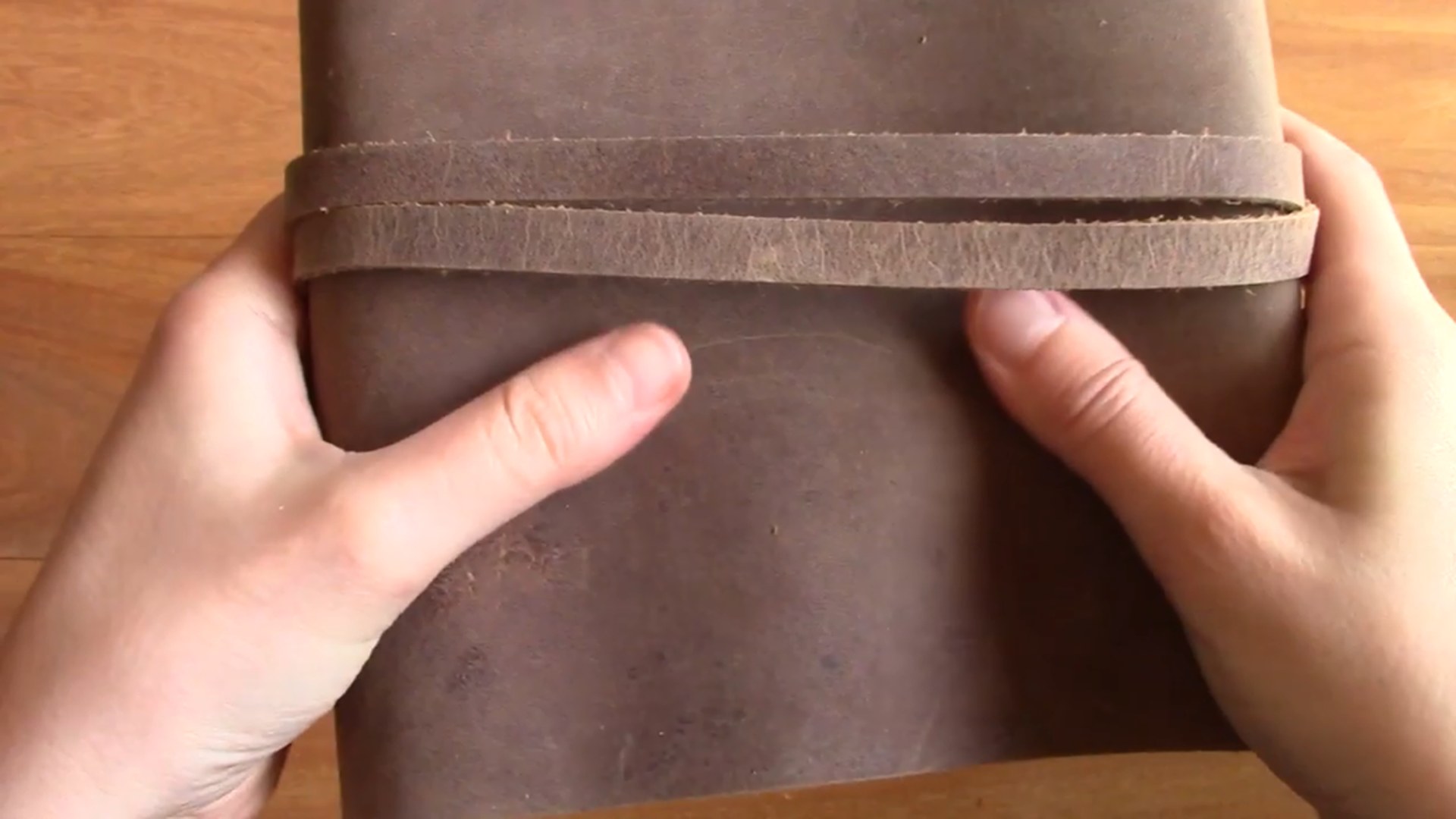 Moonster Tree of Life Leather Journal Review 3 Moonster Tree of Life journal open pages