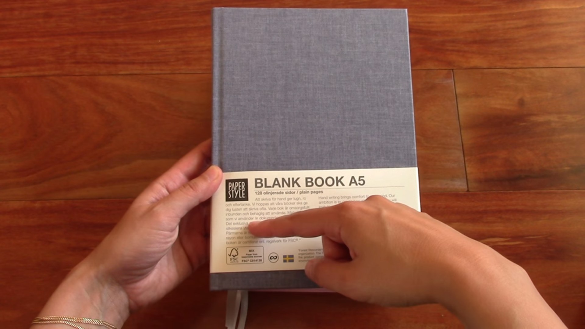 Paperstyle Notebook Review 2 Paperstyle denim cloth cover