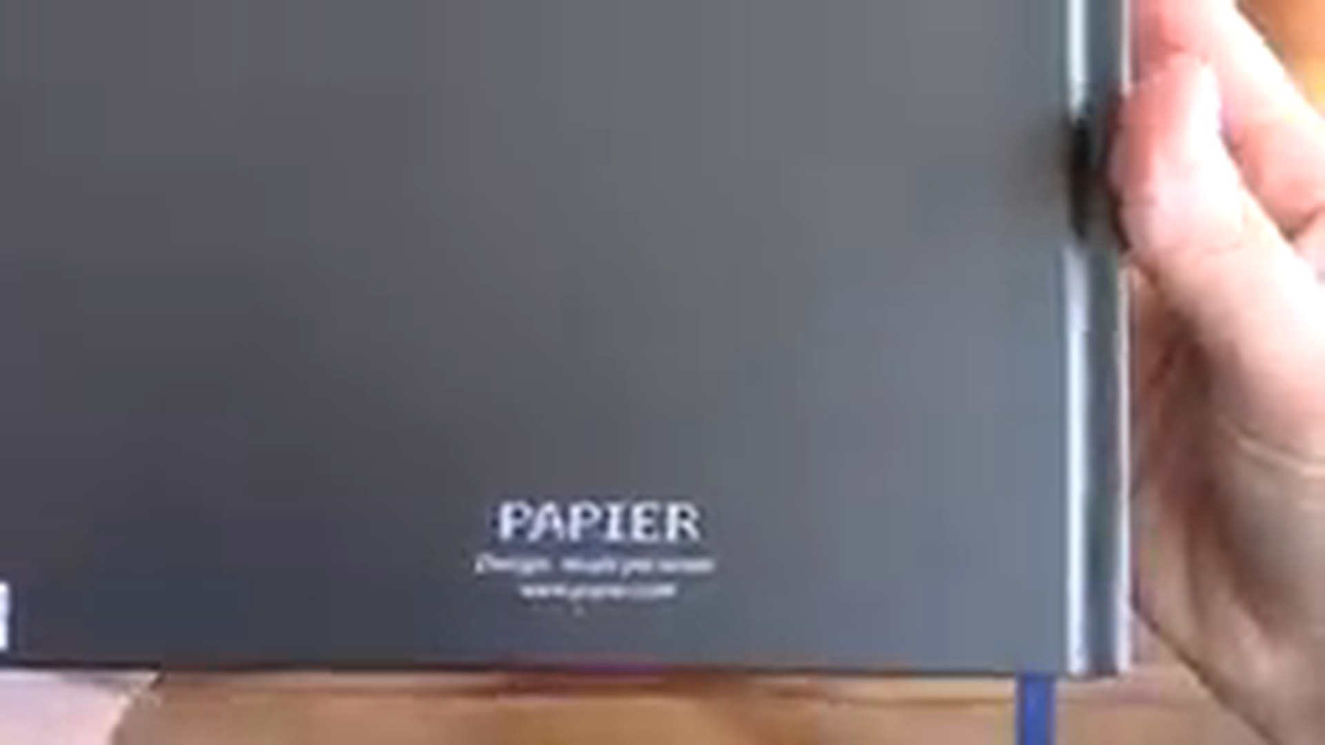 Papier Demi Notebook Review 6 Papier Demi notebook shown during review
