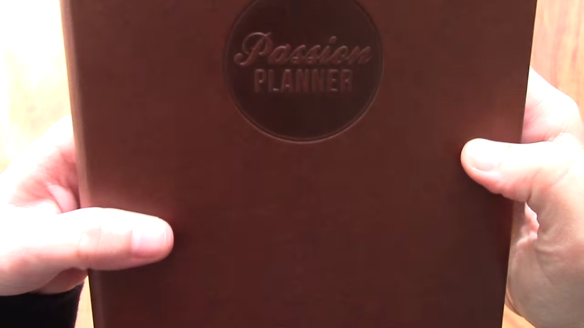 Passion Planner Review 2 Passion Planner open view