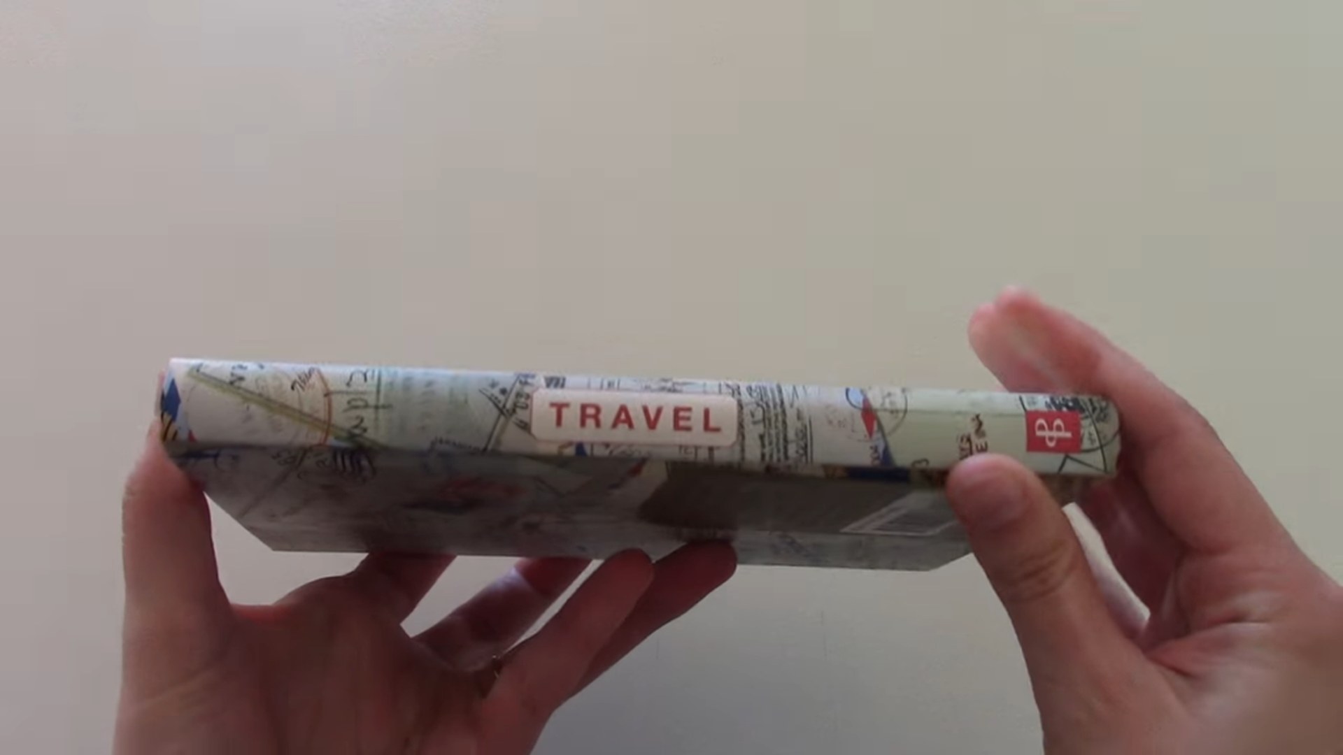 Travel Journal Review 14 Peter Pauper Travel Journal page block and closure