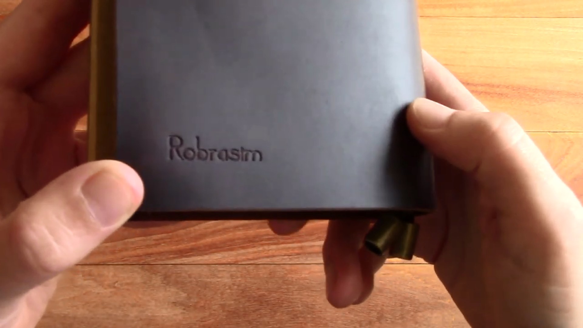 Robrasim Traveler’s Notebook Review 2 Robrasim Traveler’s Notebook size view