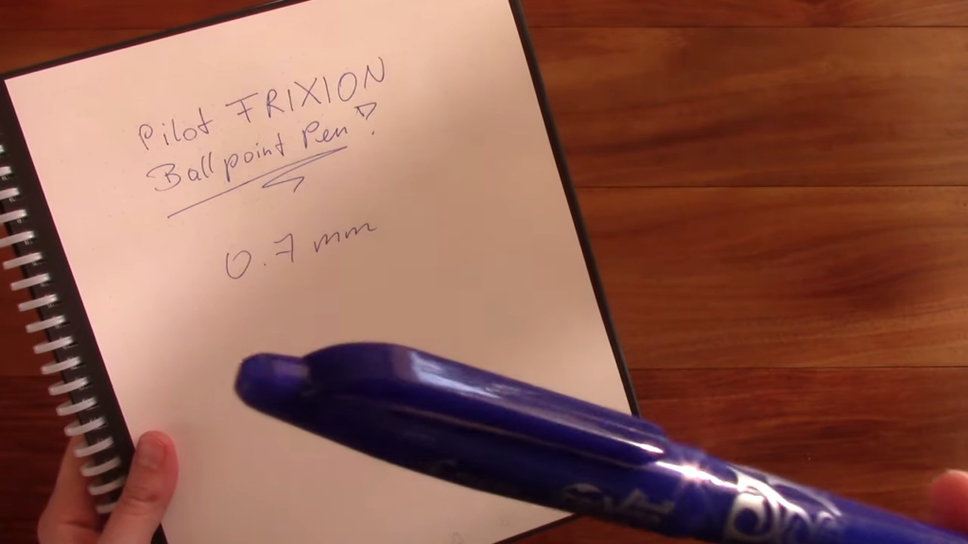 Rocketbook Wave Review 5 Rocketbook Wave erasing process