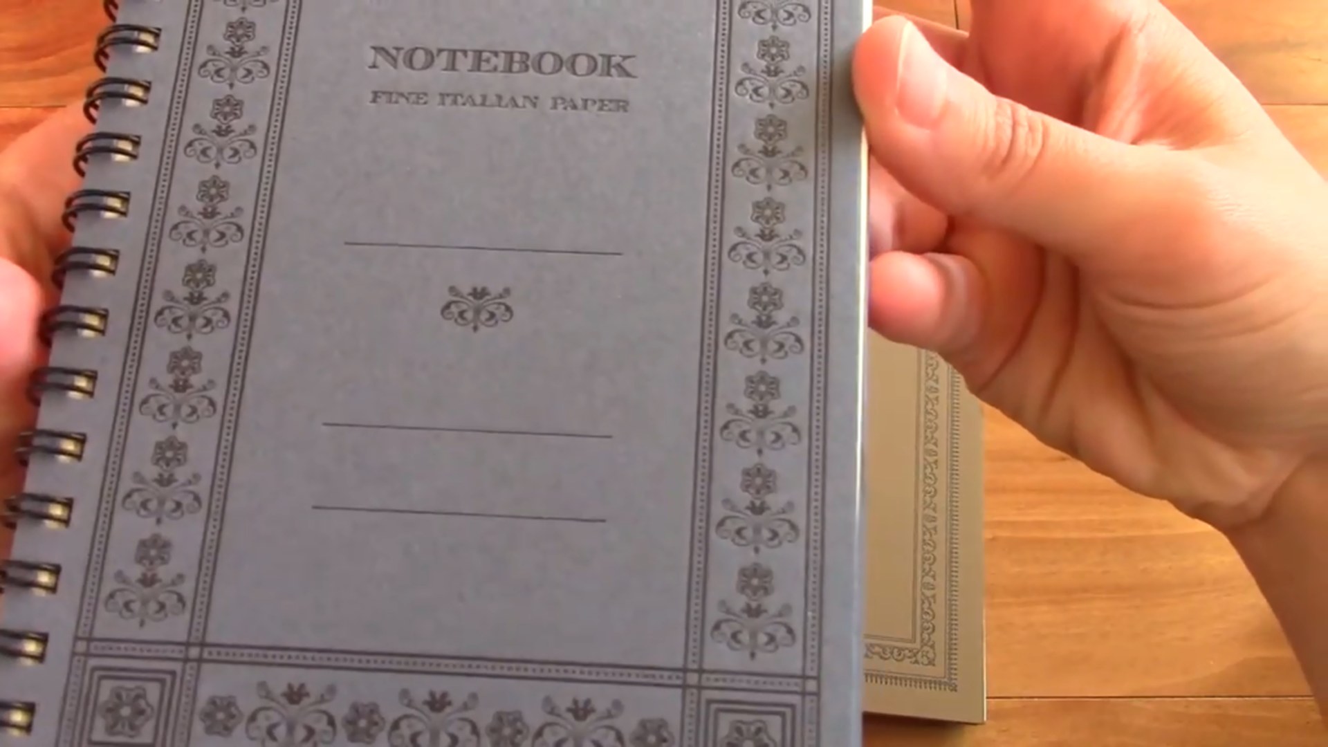 Rossi 1931 Notebook Review Pt 1 2 Rossi 1931 patterned notebook cover